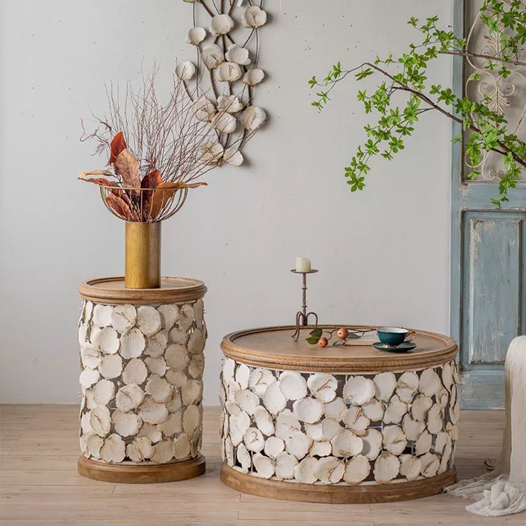 MINTA Classic Round Nested Coffee Table