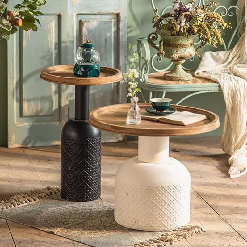 KIMI Classic Round Double Nested Coffee Table