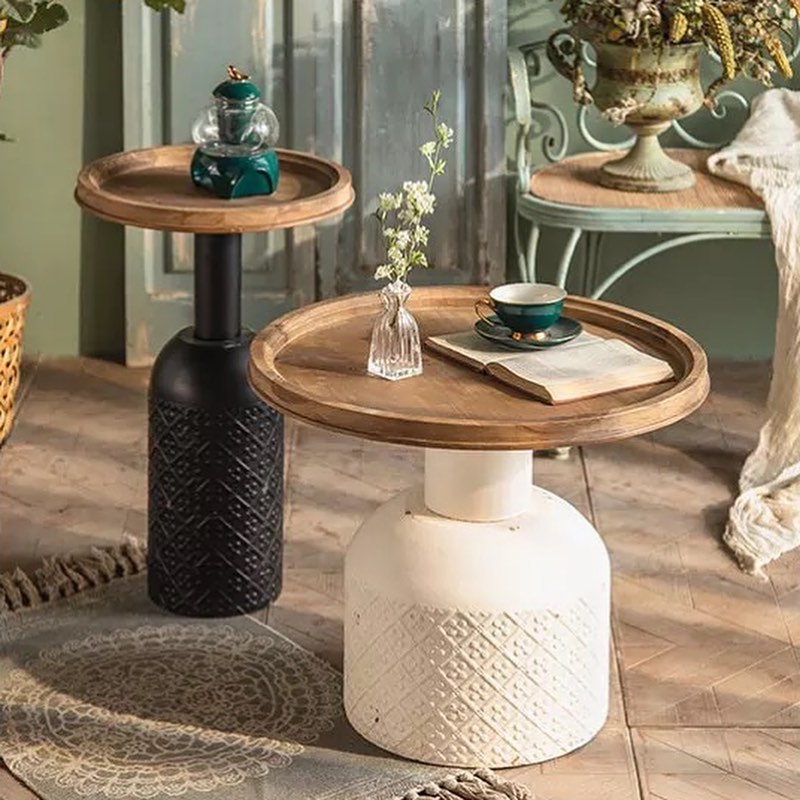 KIMI Classic Round Double Nested Coffee Table