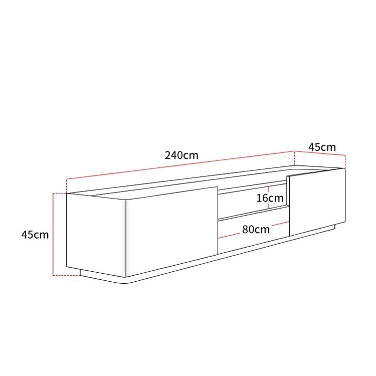 DREVA TV Unit & Coffee Table Set 190