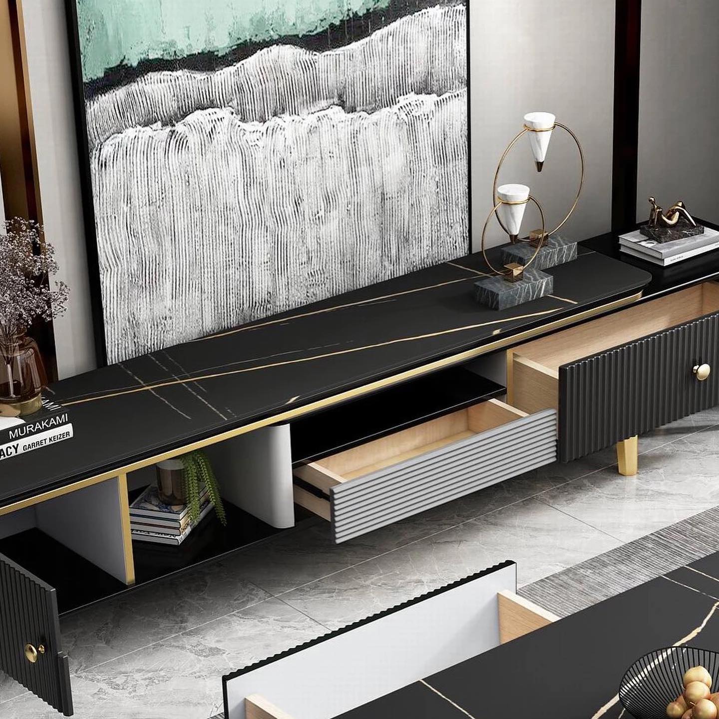 MOBIX TV Unit _ Coffee Table Set