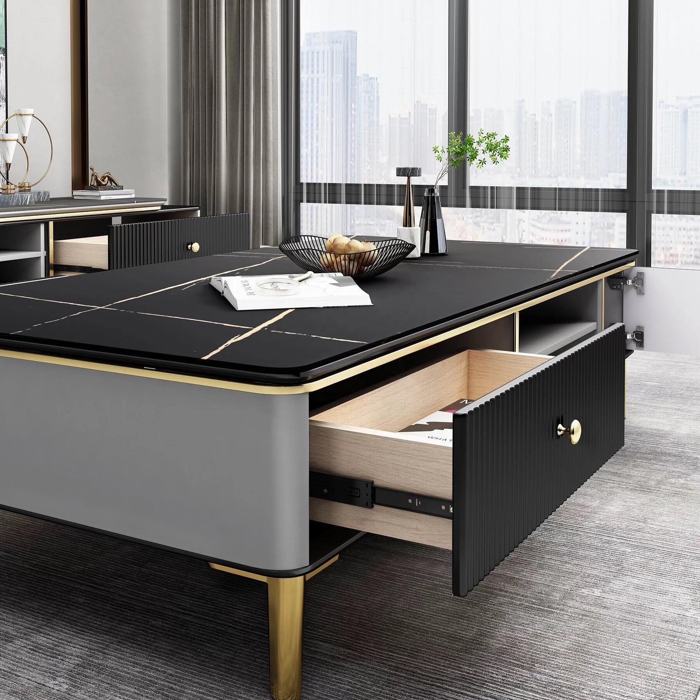 MOBIX TV Unit _ Coffee Table Set