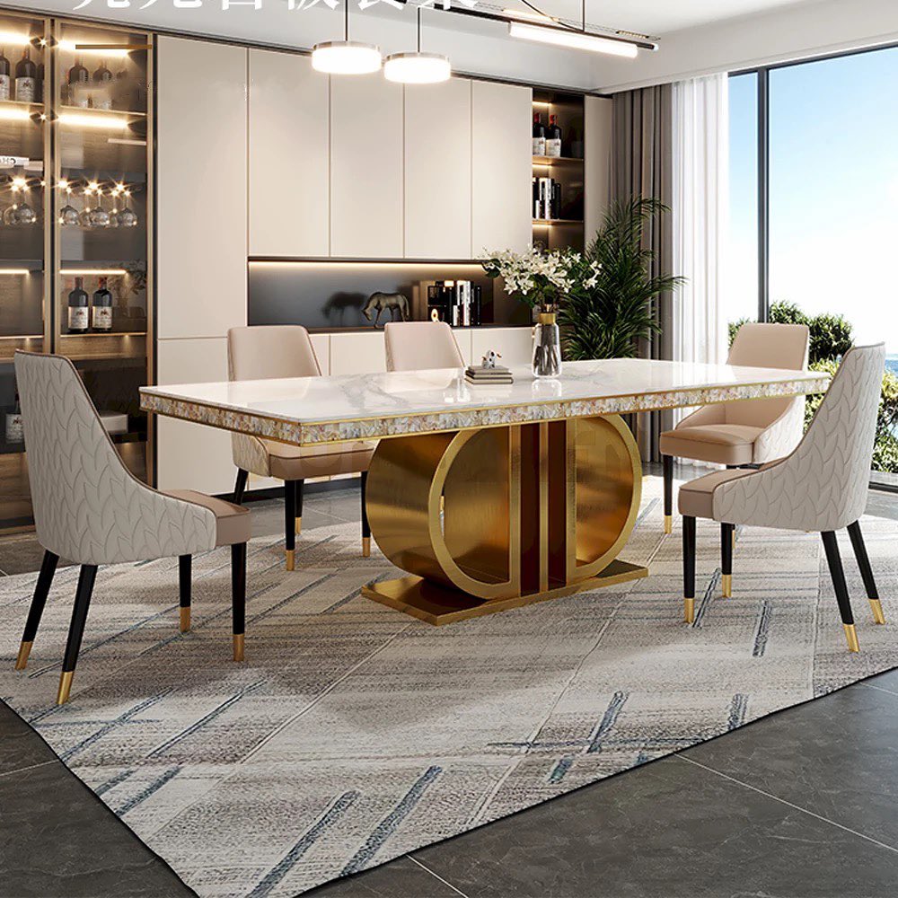 Double D Base Dining Table