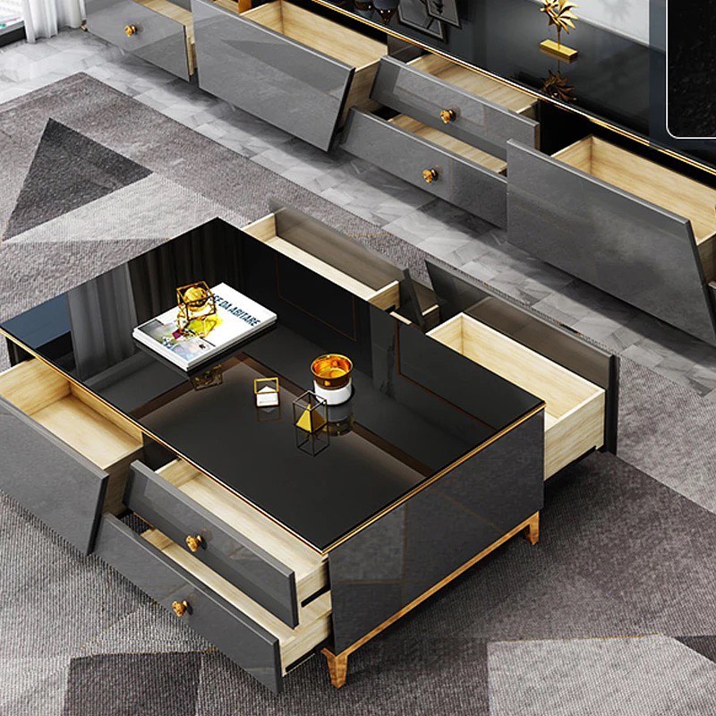 ZAVA Unit Coffee Table Set