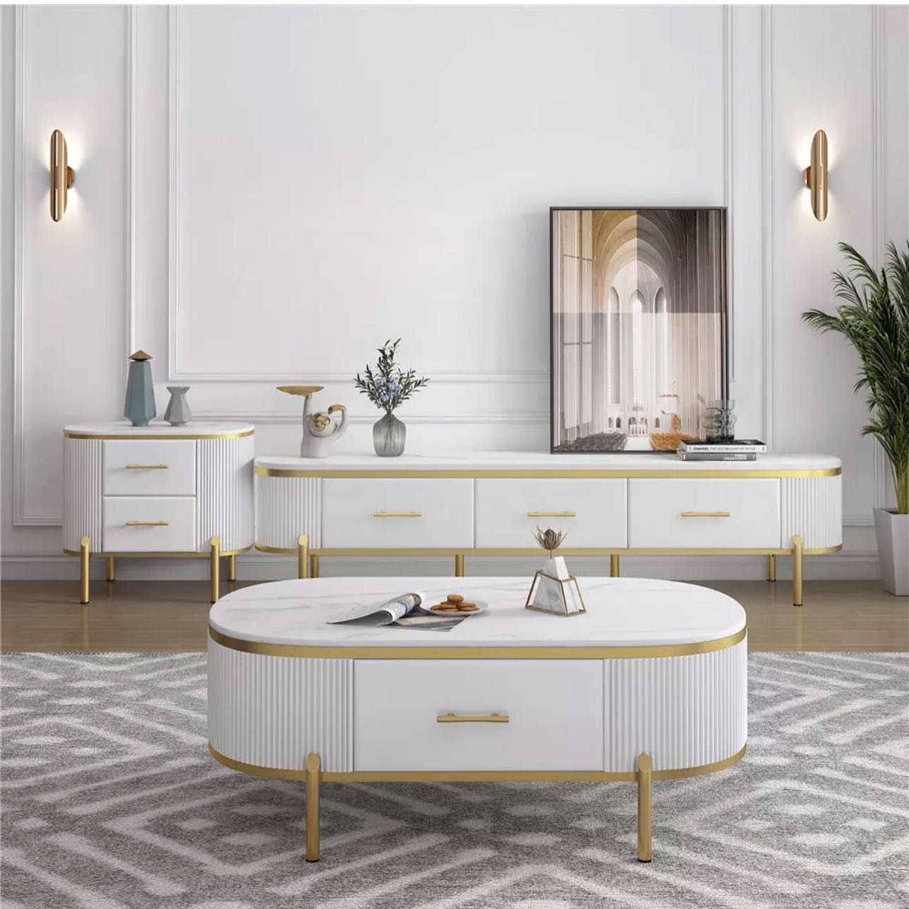 MIMI Unit & Coffee Table Set – Elegant Modern Luxury