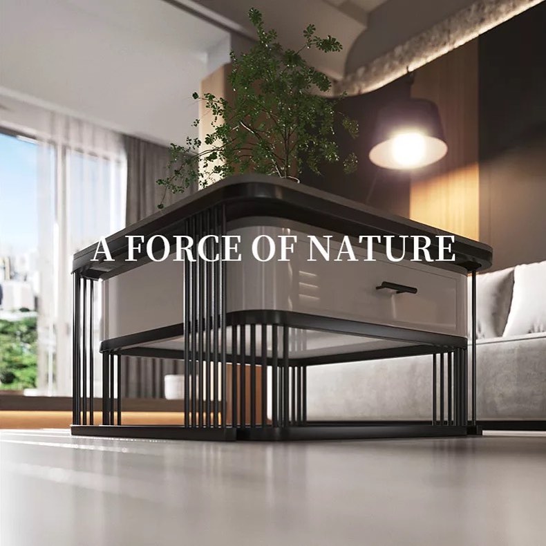 ELVOR Square Nested Coffee Table