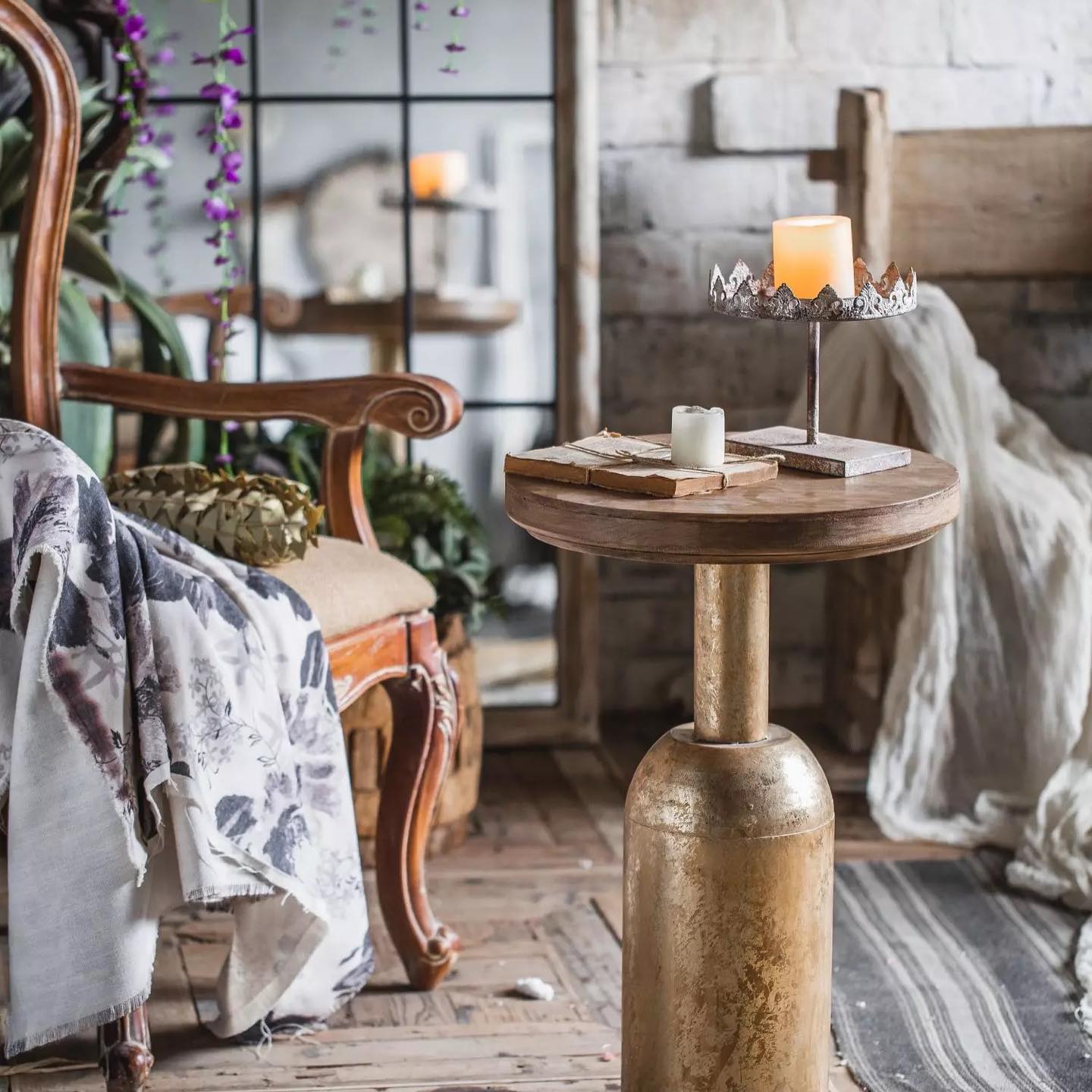 LIORA Full Wood Nested Coffee Table