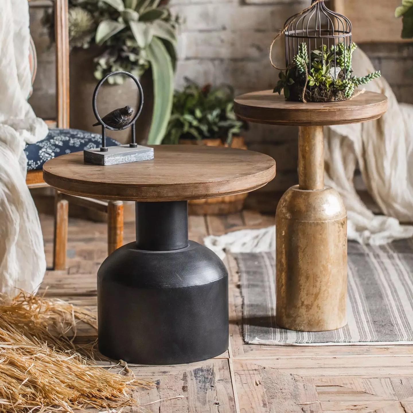 LIORA Full Wood Nested Coffee Table