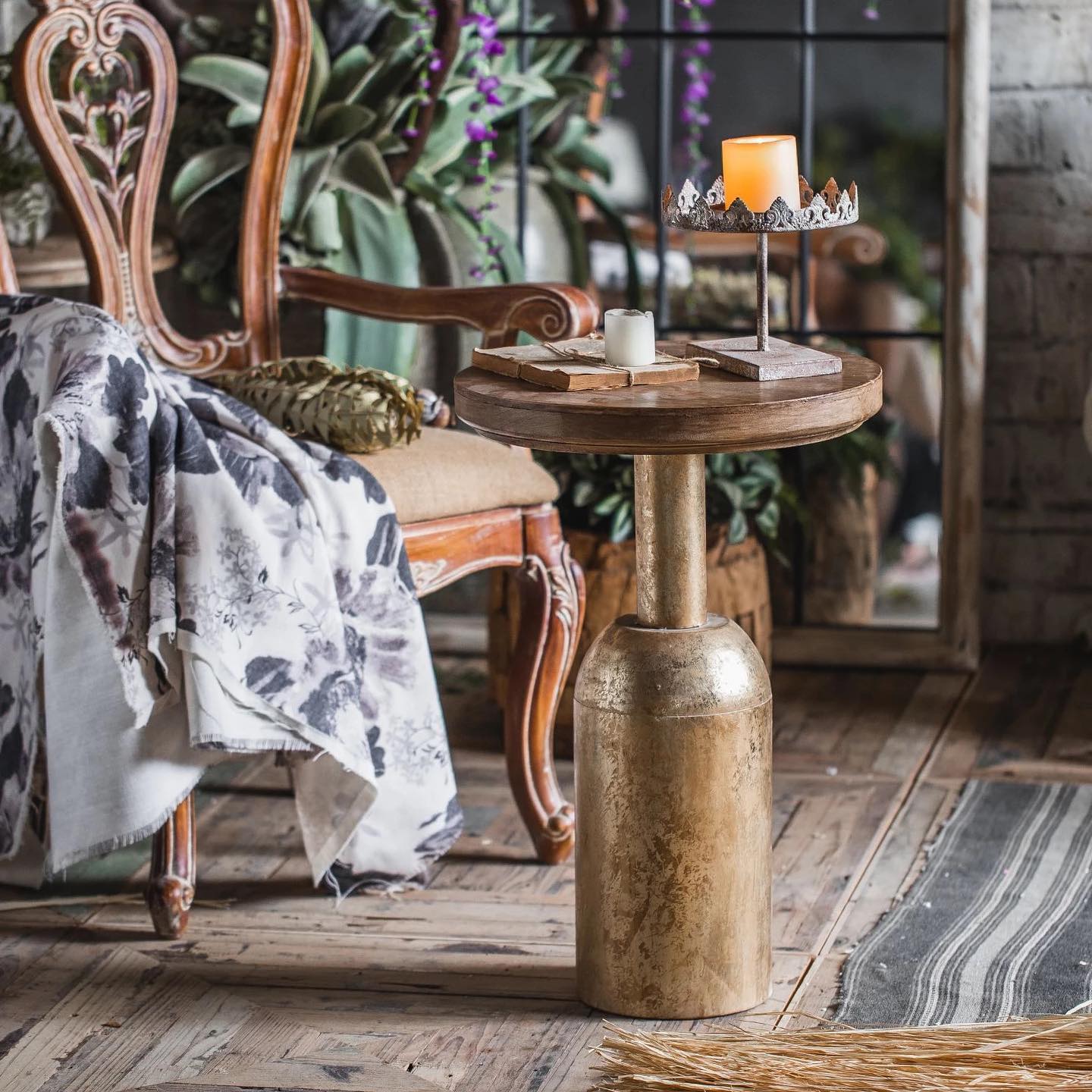 LIORA Full Wood Nested Coffee Table