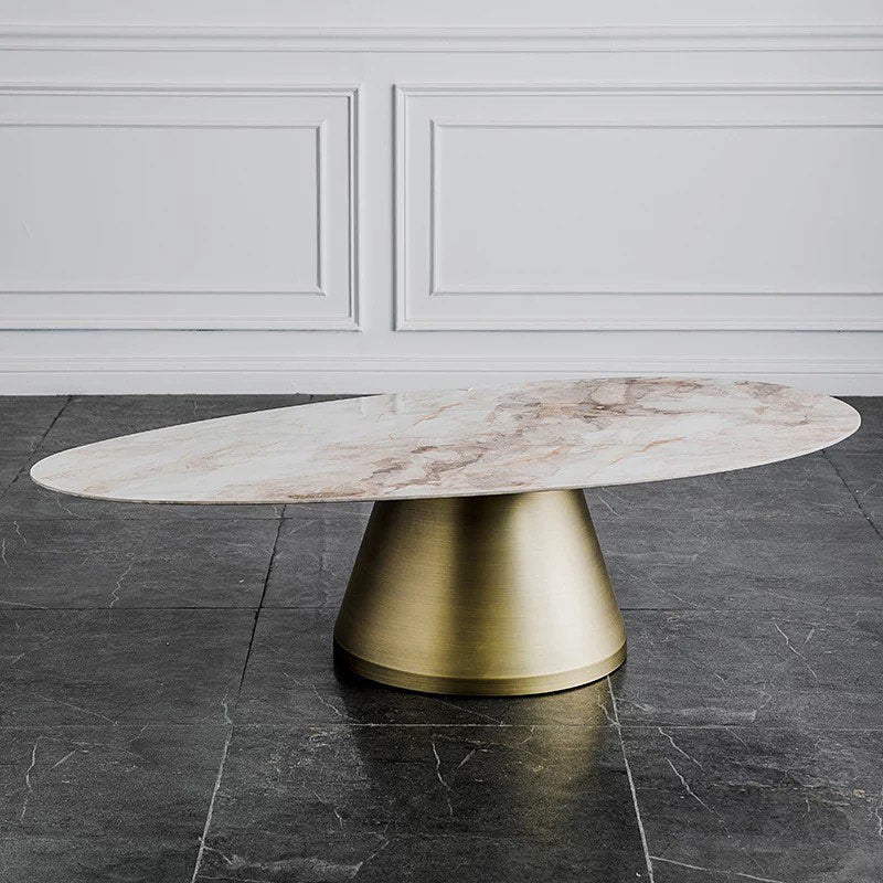 MOVO Steel Cone Base Drop Top Nested Coffee Table