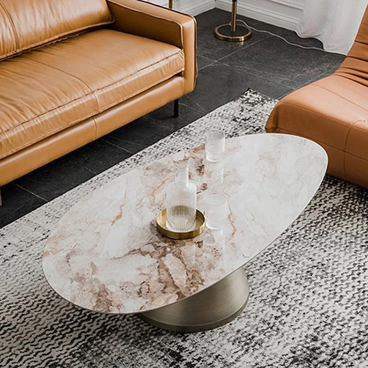 MOVO Steel Cone Base Drop Top Nested Coffee Table