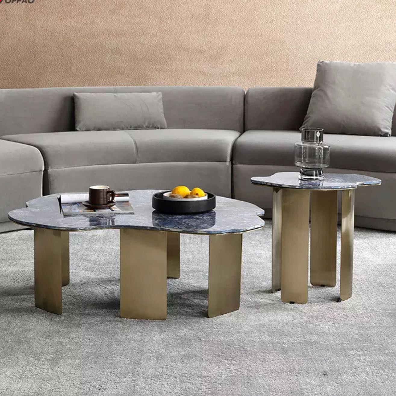 TRICO Flower Top Nested Coffee Table