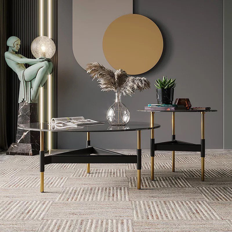 HANI Simple Legs Nested Round Coffee Table