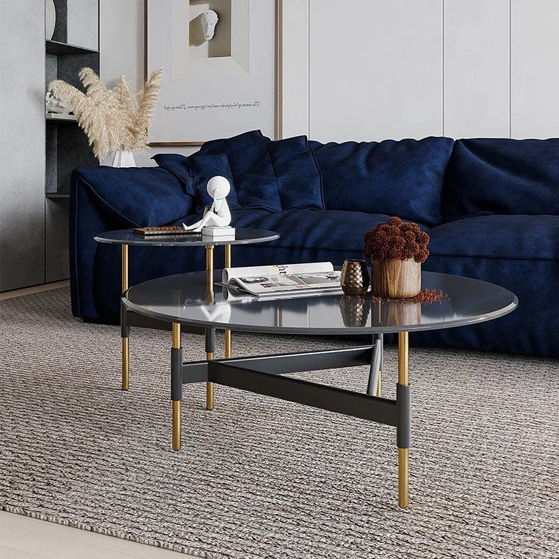 HANI Simple Legs Nested Round Coffee Table