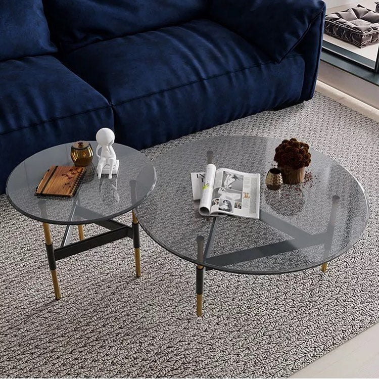 HANI Simple Legs Nested Round Coffee Table