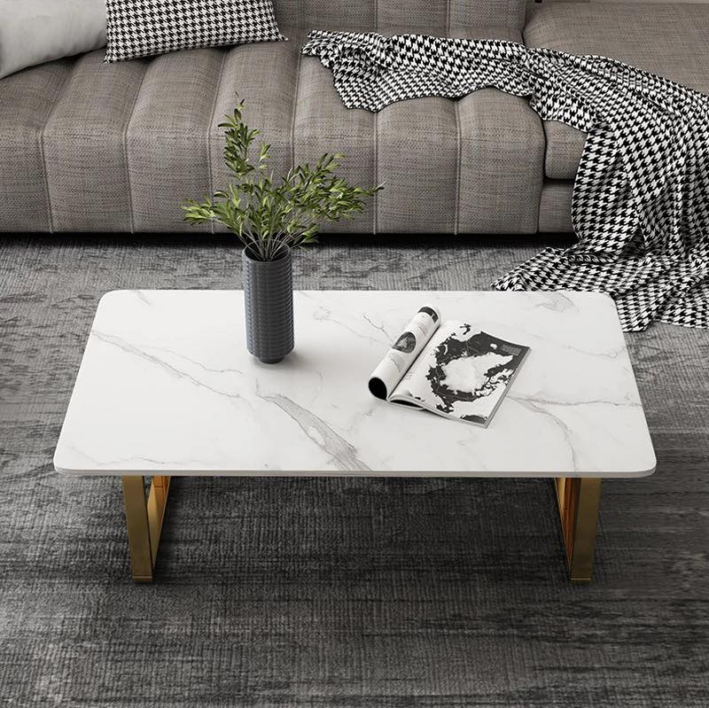 Stripy Base Rectangular Dining Table