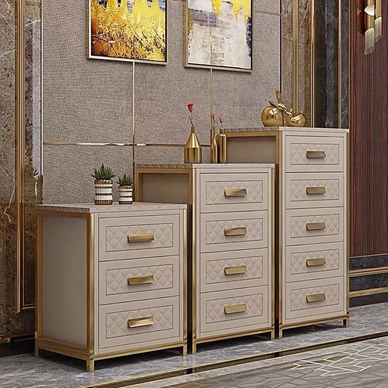Dimond Pattern Fabric Finish 3 Sizes Chest of Drawers