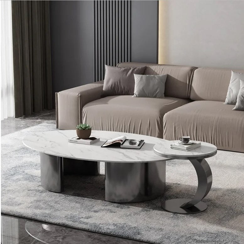 KOMA Oval Nested Coffee Table
