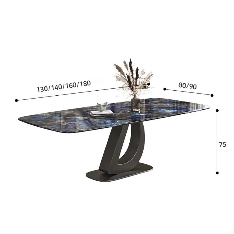 DIDON Angled D Base Fining Table