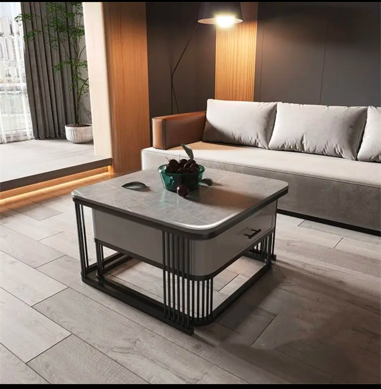 ELVOR Square Nested Coffee Table