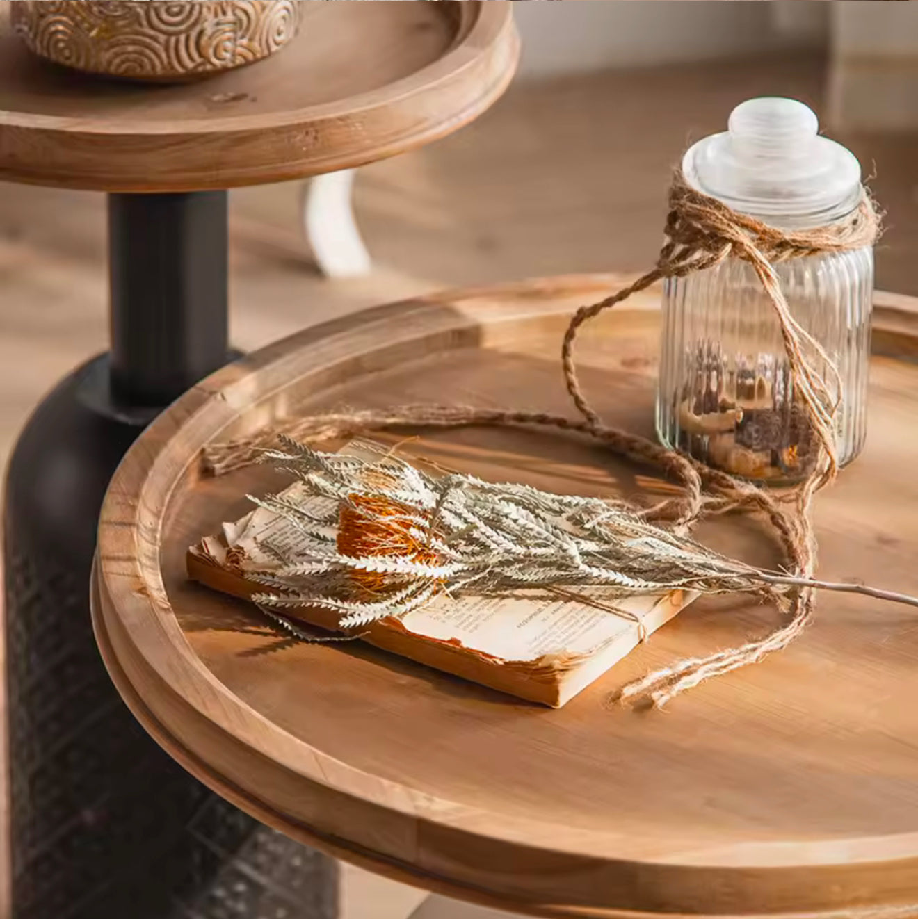 KIMI Classic Round Double Nested Coffee Table