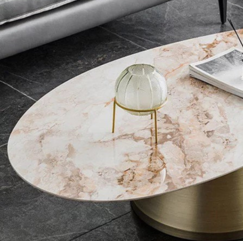 MOVO Steel Cone Base Drop Top Nested Coffee Table