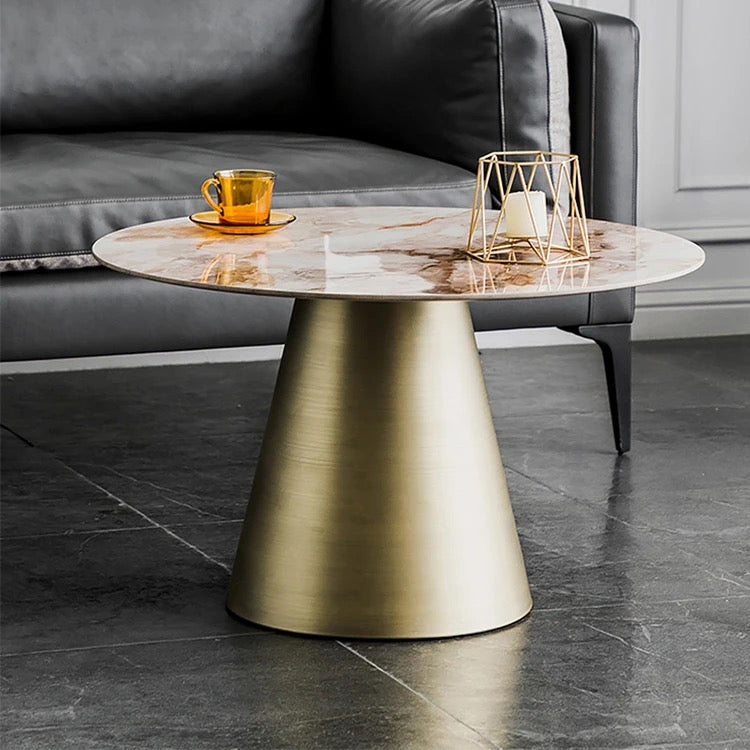MOVO Steel Cone Base Drop Top Nested Coffee Table