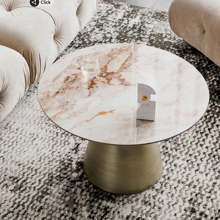 MOVO Steel Cone Base Drop Top Nested Coffee Table