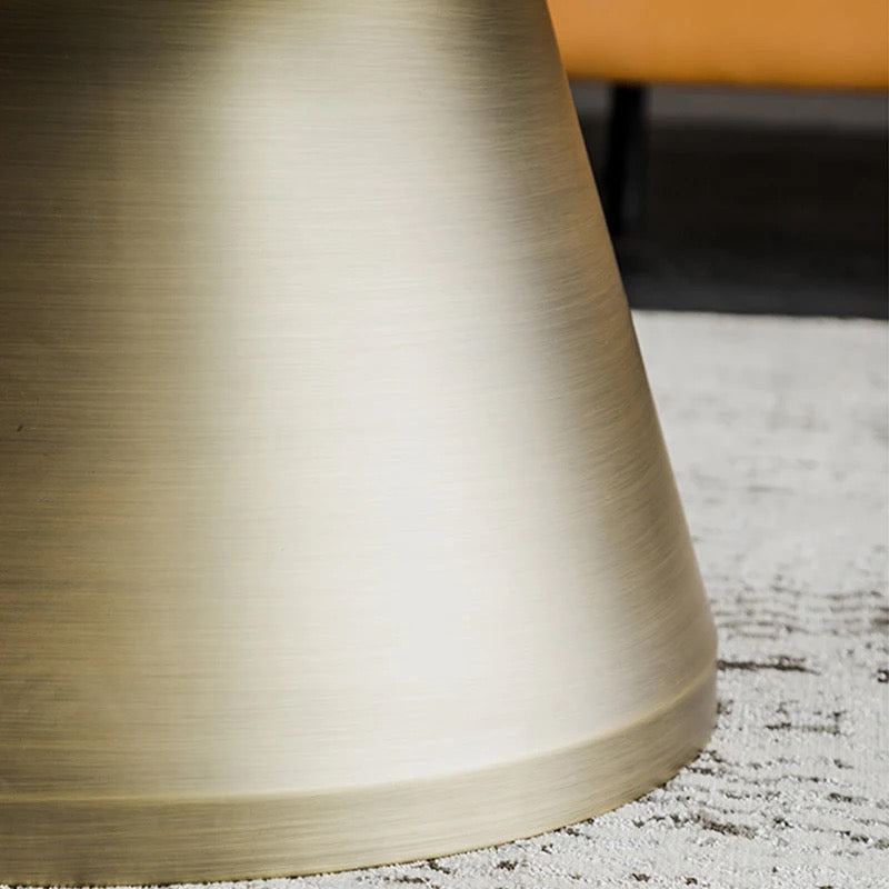 MOVO Steel Cone Base Drop Top Nested Coffee Table