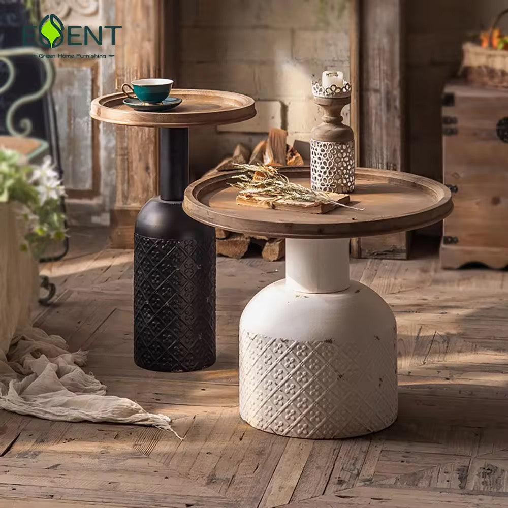 KIMI Classic Round Double Nested Coffee Table