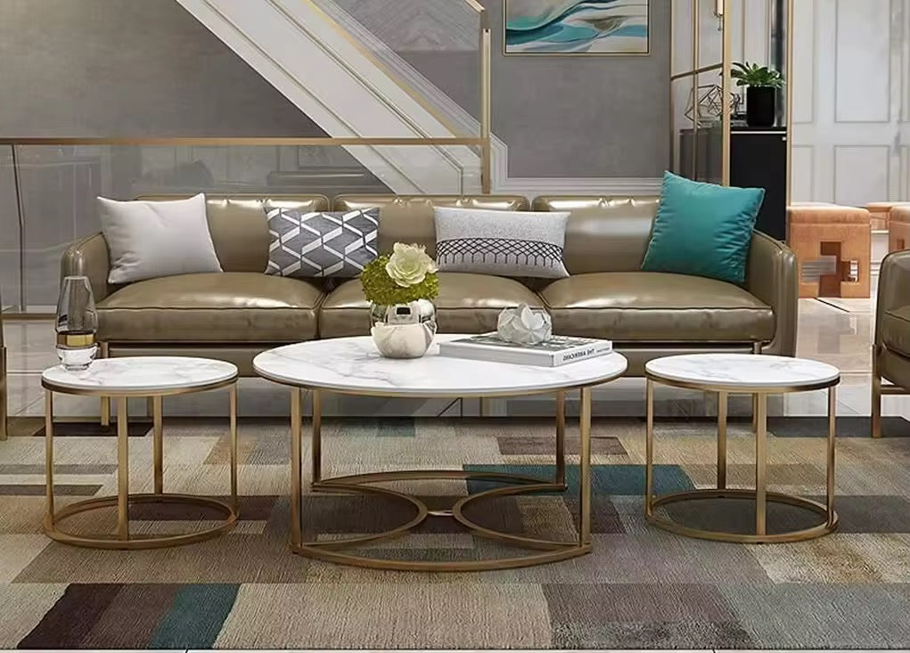 VIDO Triple Round Nested Coffee Table