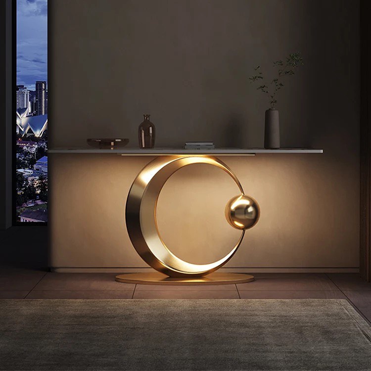 Moon Galaxy Base Console Table
