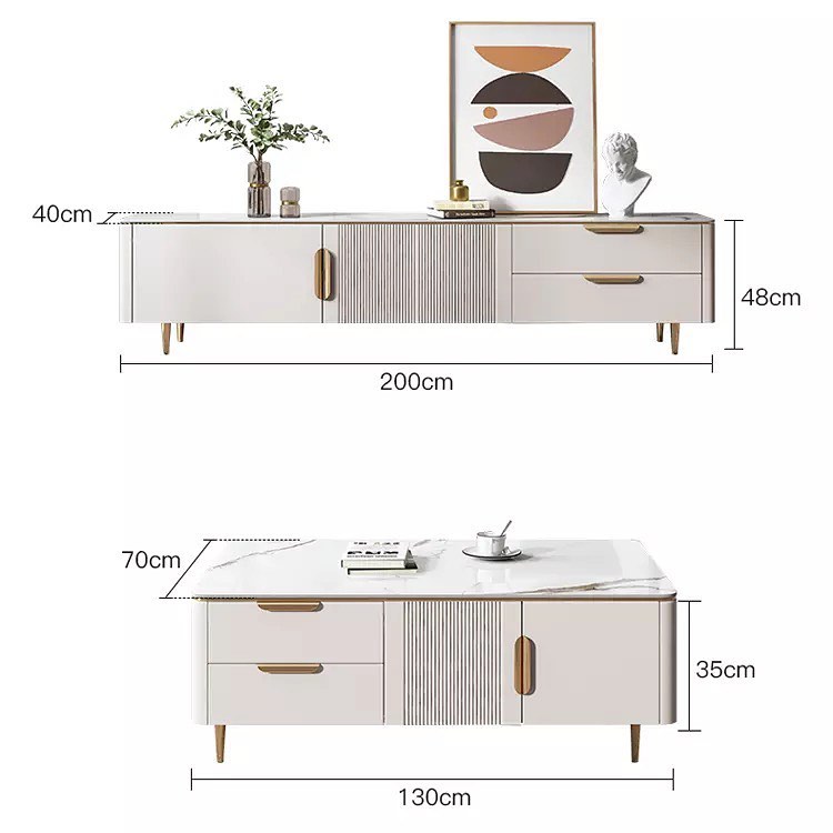 Tv Unit _ Coffee Table Set 198
