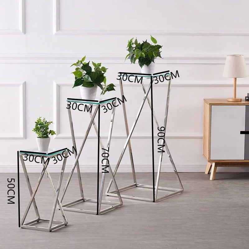KATA 3-Sizes X Base Plant Stand