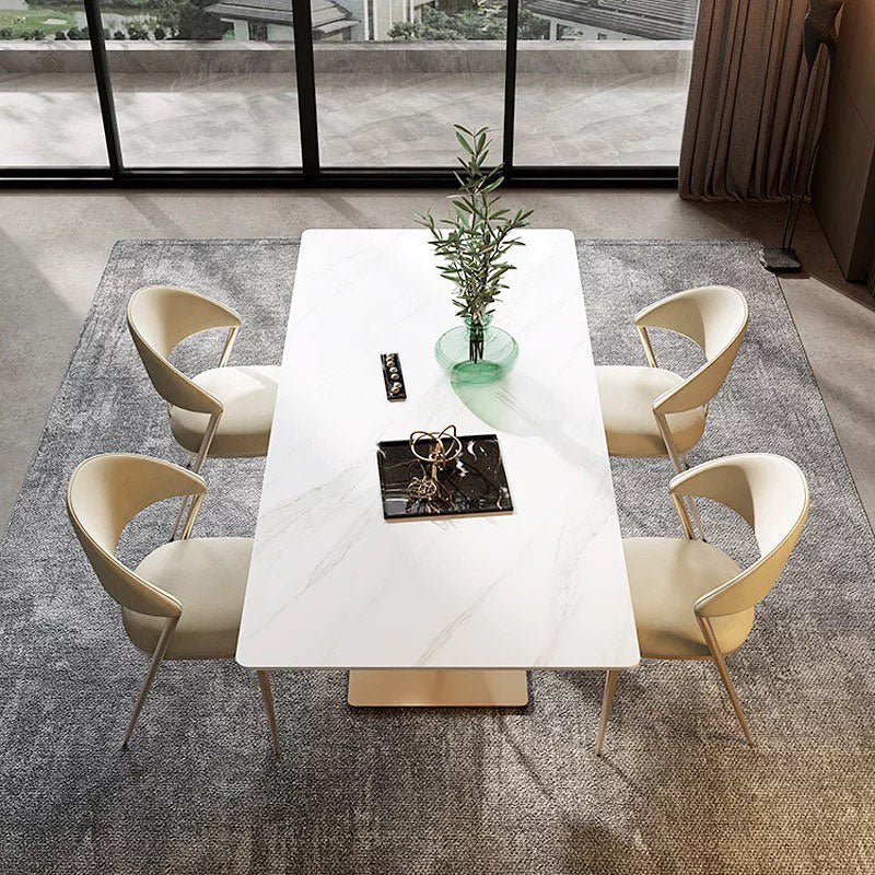 MOONO Moon Steel Base Dining Table