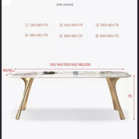 ZIRAK Corner Angled Legs Dining Table