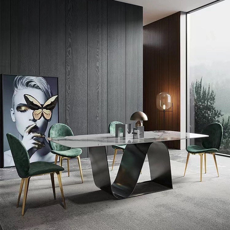 SHIKA Wavy Base Dining Table