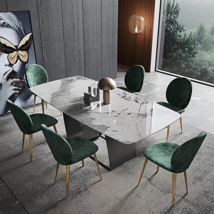 SHIKA Wavy Base Dining Table