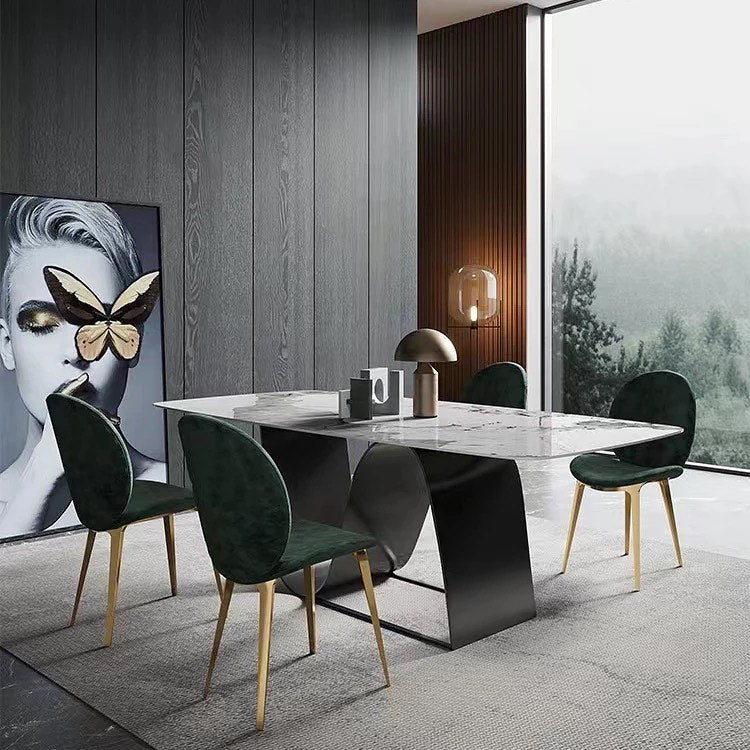 SHIKA Wavy Base Dining Table