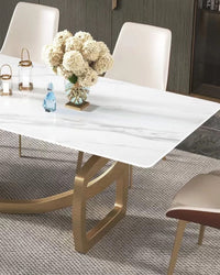 KIZO Steel Base Dining Table