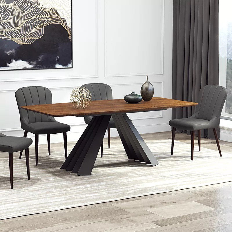 Zigzag Mountain Base Dining Table