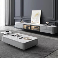 DIX TV Unit & Coffee Table Set – Elevate Your Living Space with Luxury and Style