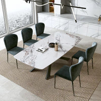 Crossed Bars Base Dining Table
