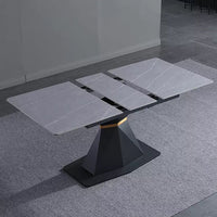 Tree Trunk Base Extendable Dining Table