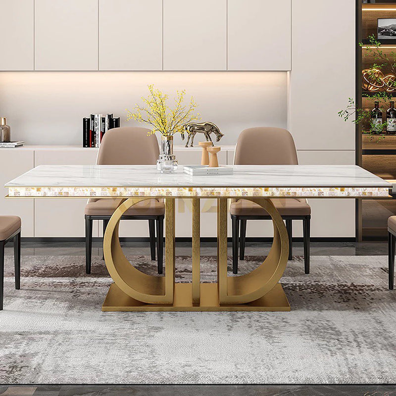 Double D Base Dining Table
