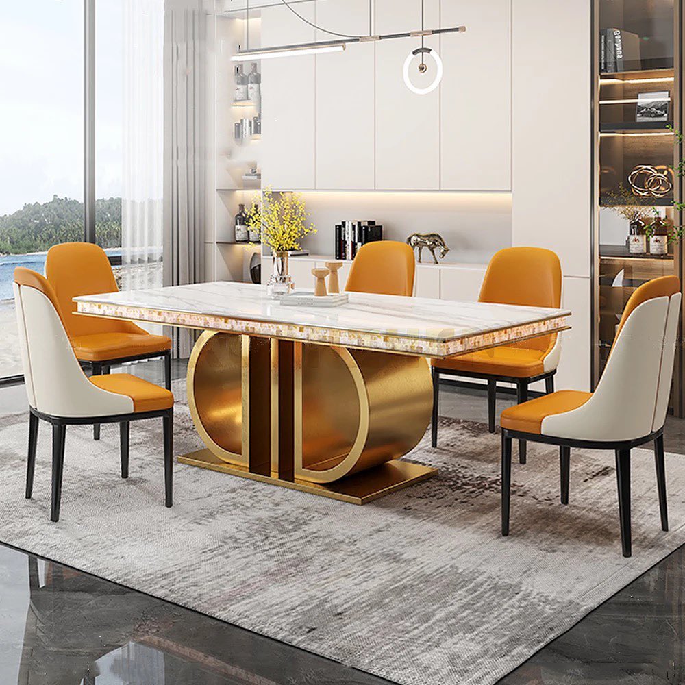 Double D Base Dining Table