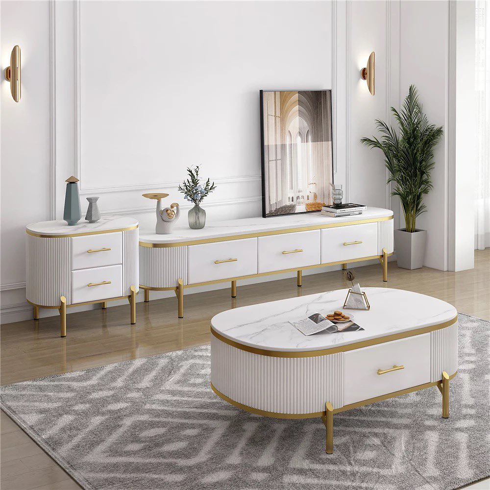 MIMI Unit & Coffee Table Set – Elegant Modern Luxury