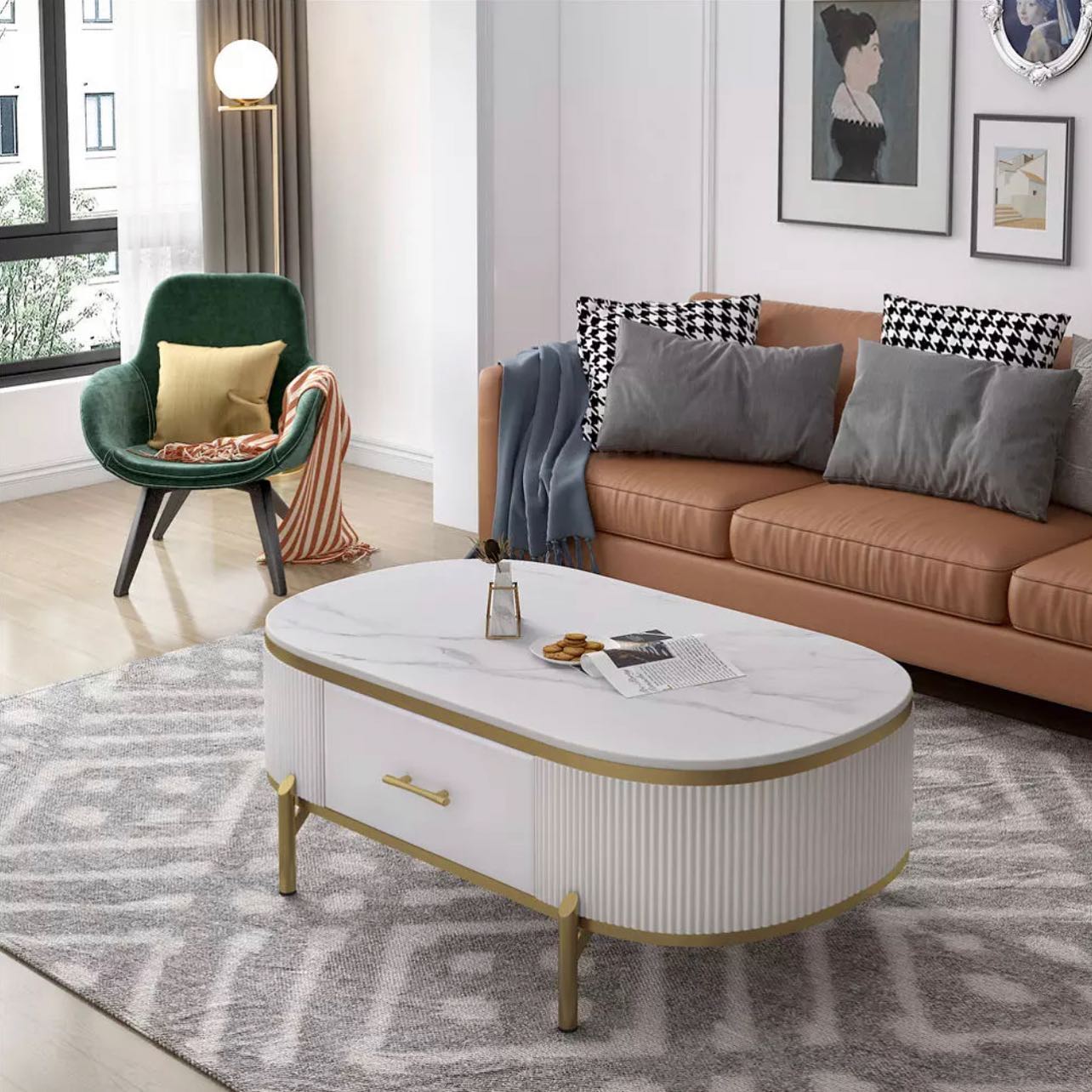MIMI Unit & Coffee Table Set – Elegant Modern Luxury