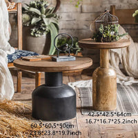 LIORA Full Wood Nested Coffee Table