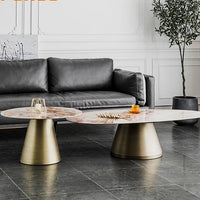 MOVO Steel Cone Base Drop Top Nested Coffee Table